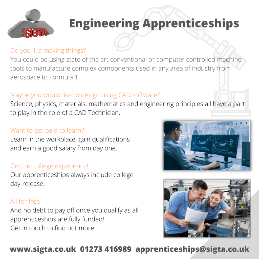How about an engineering apprenticeship starting summer 2022 ...