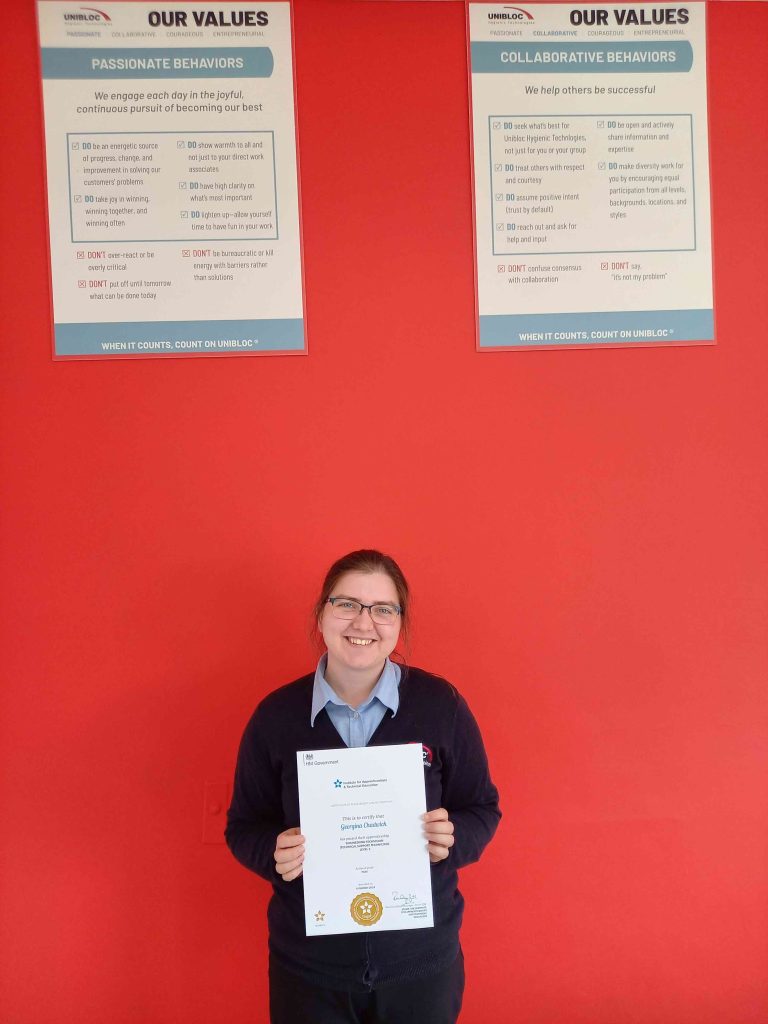 Congratulations Georgina! 2