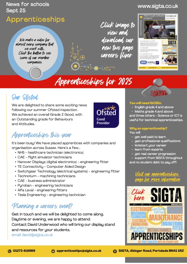 Our September newsletter for schools 1