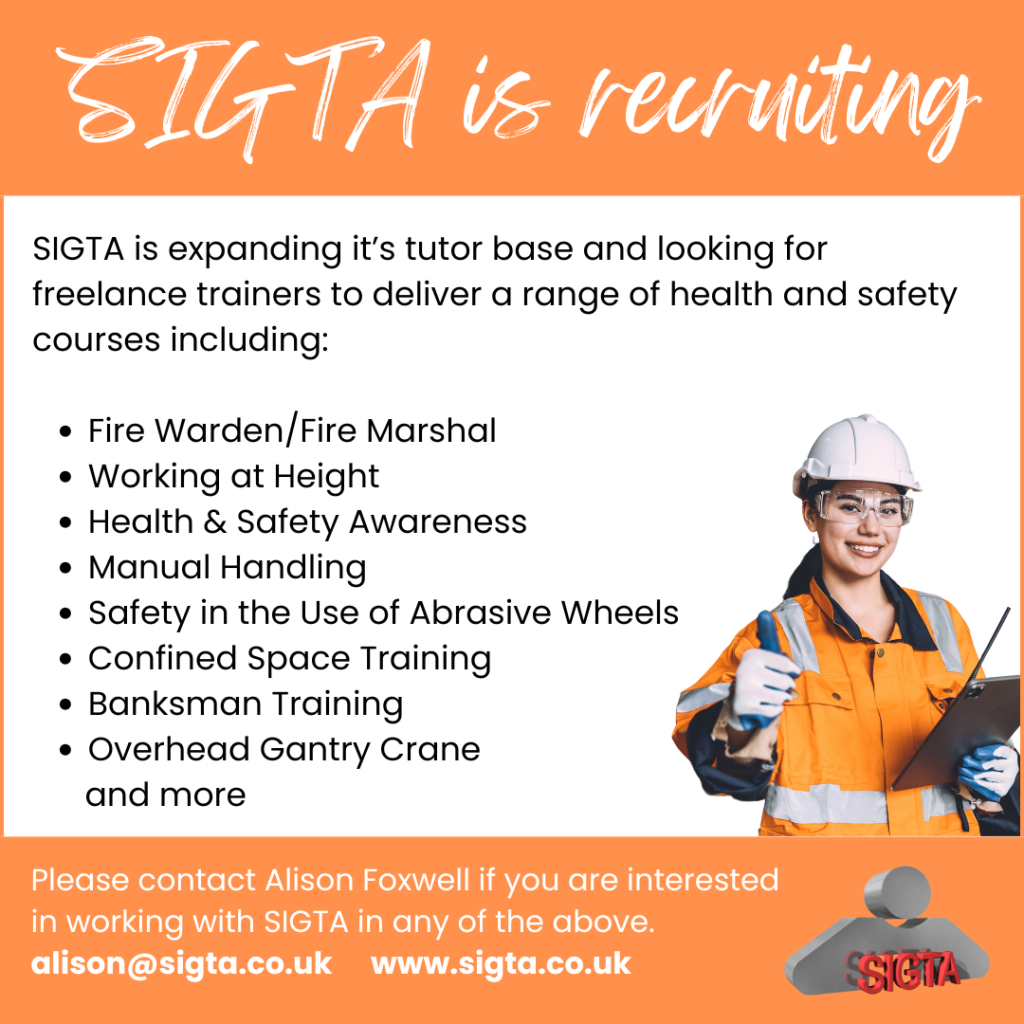 Vacancies for Health and Safety Tutors 1