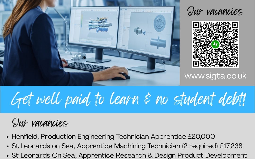 Vacancies – now!